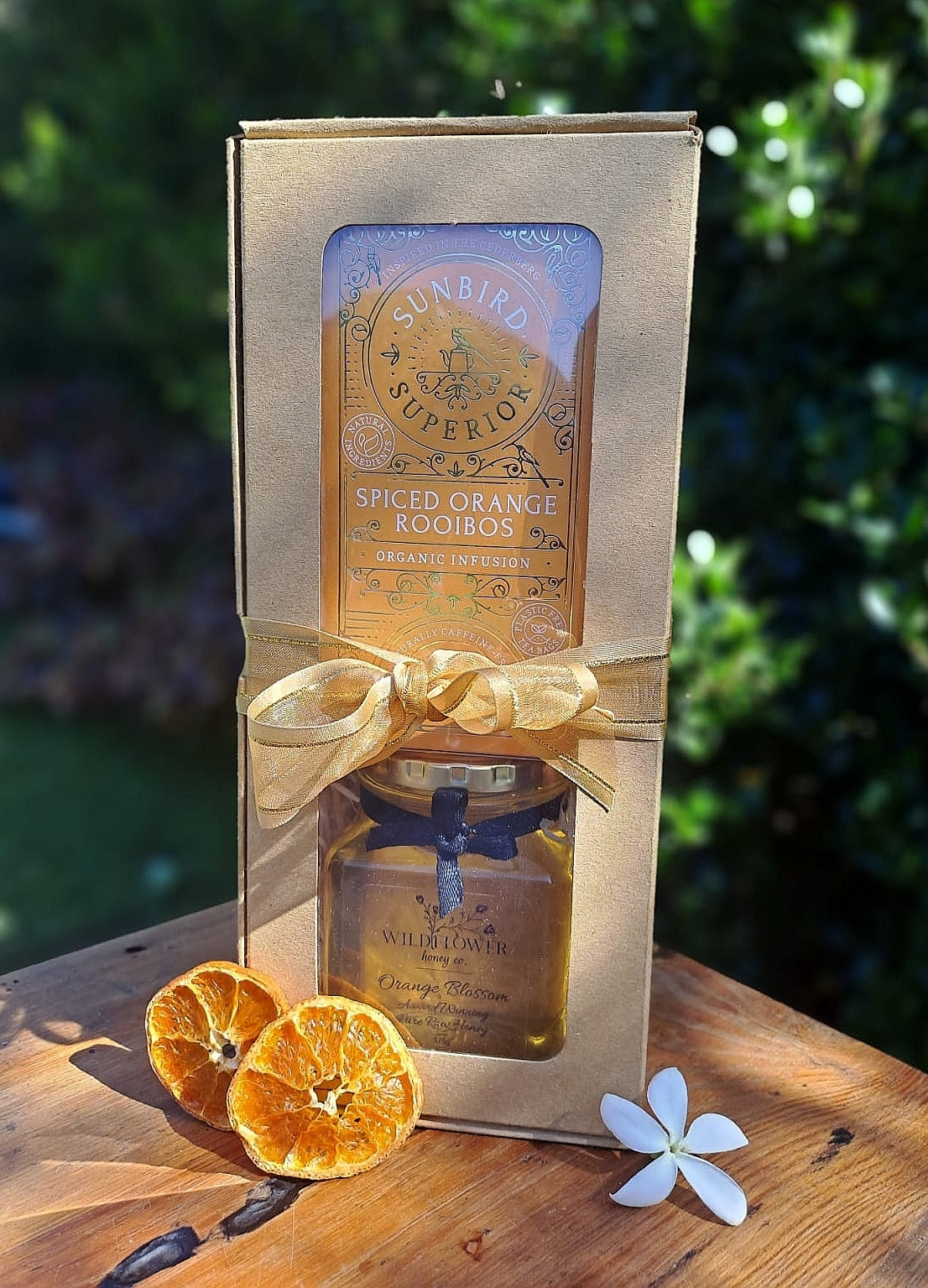 I) Tea & Honey Gift Box - Orange