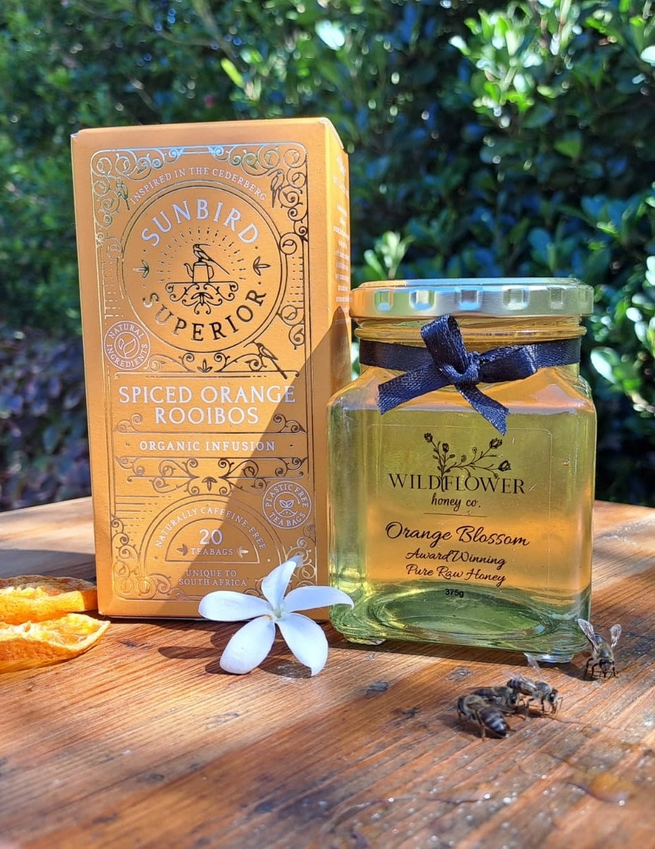 I) Tea & Honey Gift Box - Orange